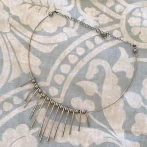 Silver Choker Necklace